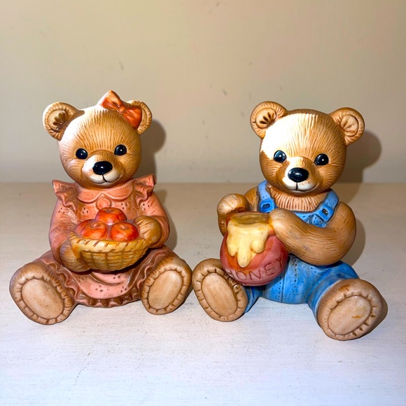 Home Interiors Accents Vintage Home Interior Bear Figures Poshmark